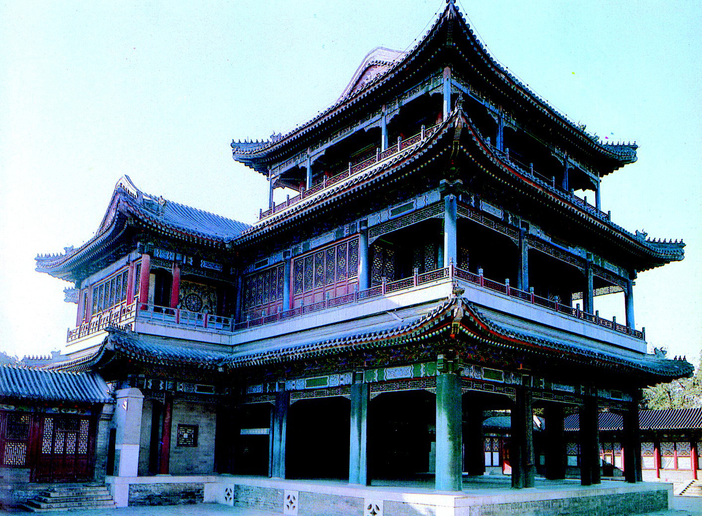 德和園戲樓外貌
